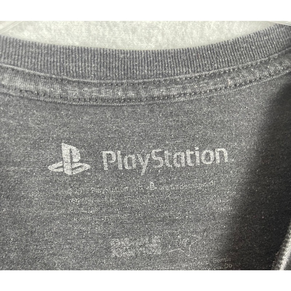 Sony Playstation 1 Log Short Sleeve Graphic T Shirt Grey Medium‎ - Picture 2 of 5